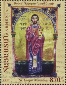 1070th Birth Anniversary of St. Grigor Narekatsi