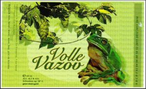 Drink Label: Volle Vazou (Brasserie Artisanale la Frasnoise, BelgiumCol