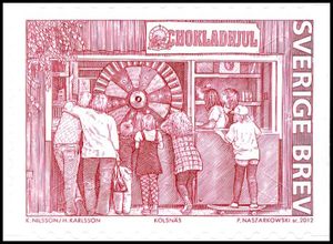 Chocolate wheel, Kolsnäs