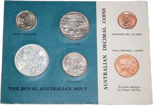 Various Dollars (Mint set 1966 - blue card)