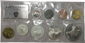 Various Schilling (Proof set 1967)
