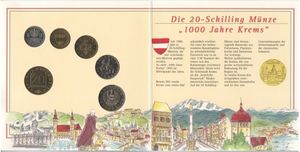 Various Schilling (Mint set 1995)