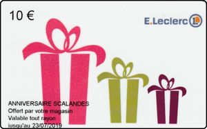 Gift Card Anniversaire Scalandes Leclerc France Leclerc Ce Cadeau Col Fr Cadeau 01 010 07a
