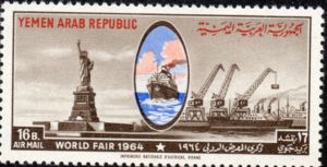 Statue of Liberty, Ship Loading Cranes