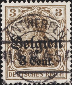 Overprint and Surcharge on "Germania"