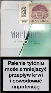 Cigarette Pack: Marlboro Micro Beyond Mint (Poland(Marlboro Micro Beyond  Mint) Col:PL-CT-0245 🚬