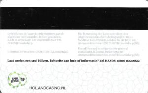 Favorites Holland casino Welcome Card
