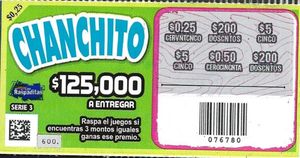 raspadito de loteria