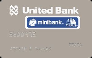 Bank Card: United Bank of Denver Minibank Cirrus Card (United Bank of ...