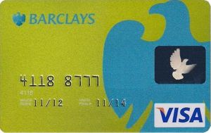 Bank Card Barclays Barclays Bank Spain Col Es Vi 1351
