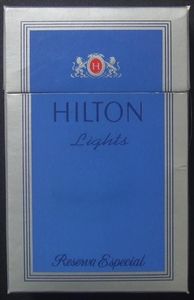 Cigarette Pack: Hilton Lights (Brazil(Hilton Lights) Col:BR-CT-0118