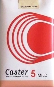 caster cigarettes Cigarette Pack: Caster 5 Mild Vanilla Taste (Japan(Caster 5 Mild Vanilla  Taste) Col:JP-CT-0048 🚬