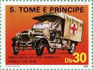 Fiat 18 BL Red Cross Ambulance