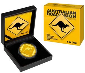 100 Dollars (Kangaroo Road Sign)