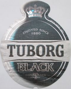 Drink Label: Tuborg Black (Carlsberg Ukraine, UkraineCol:UA-BEER-001273