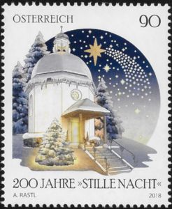Stamp: 200th Anniversary of the Christmas carol "Silent Night" (Austria
