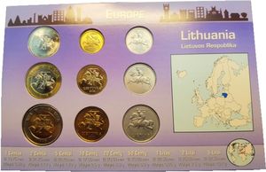 Various Litas (Coin set 2010)