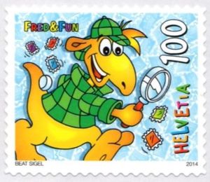 Stamp: Fred, the detective (Switzerland(Fred & Fun) Mi:CH 2337,Sn:CH ...