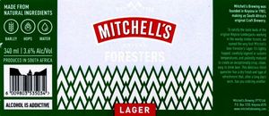 Drink Label: Mitchell's Forester's - Lager (Mitchell's Brewing (PTY ...