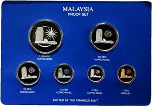 Coin: Various Ringgit (Proof set 1981) (Malaysia(1967~Today