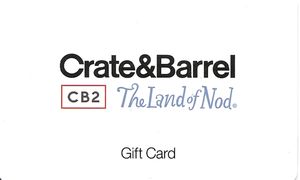 სასაჩუქრე ბარათი: The Land of Nod (Crate&amp;Barrel, ამერიკის შეერთებული ...