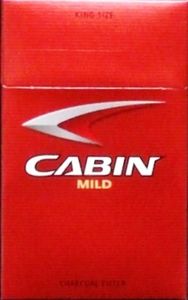 cabin cigarettes Cigarette Pack: Cabin Mild (Japan(Cabin Mild) Col:JP-CT-0065 🚬