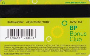 Functional Card Bp Bonus Club Sticker 200 Bonus Punkte Fuel