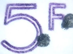 King Baudouin Type "Elström" - 5 Fr.