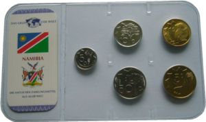 Various Dollars (Mixed coin set 2007)