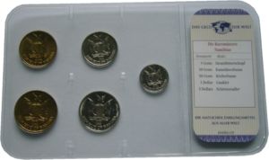 Various Dollars (Mixed coin set 2007)