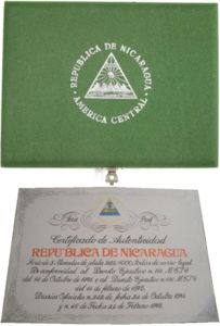 Various Córdobas (Proof set 1975)