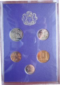 Various Shillings (Proof set 1973)