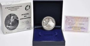 10 Euro (Europa Program - Miguel de Cervantes Saavedra)
