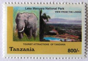 Afrikanischer Elefant (Loxodonta africana), Manyara Lake Nat