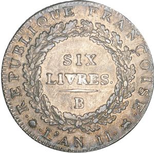 6 Livres (Genius. Without date. B - Rouen)