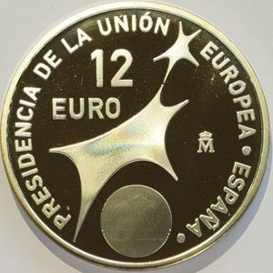 Moeda: 12 Euro (European Union Presidency) (Espanha(2002~2014