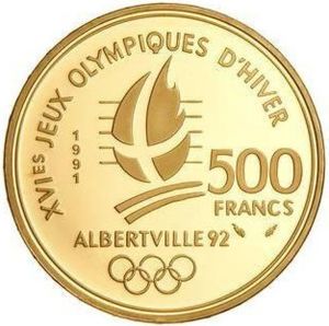 500 Francs (1992 Olympics)