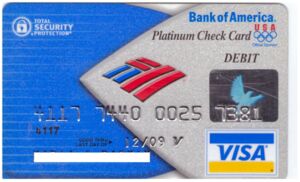 Platinum Check Card