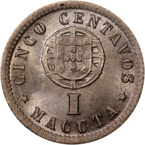 5 Centavos (1 Macuta)