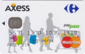 Bank Card Axess Paypas Akbank T A S Turkey Col Tr Mc 0185 2