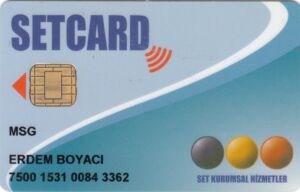Setcard Example Functional Card: Setcard (Multifunctional Cards, Türkiye (Turkey ...