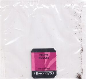 Tea Bag: Fruits Rouges, transparent glossy (Baronny'S, France) Col:TB ...