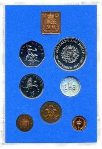 Various Pounds (Proof set 1972)