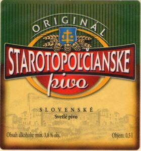Drink Label Starotopolcianske Pivo Pivovar Nemcice SlovakiaCol SK drink-label-starotopolcianske-pivo-pivovar-nemcice-slovakiacol-sk