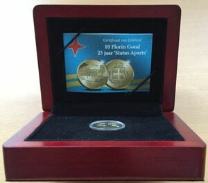 10 Florin (25th Anniversary of Status Aparte)