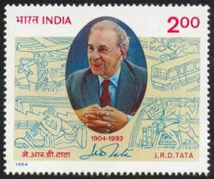 J.R.D.Tata (1904-1993) Commemoration