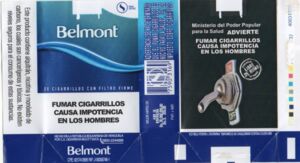 cigarette no smell Cigarette Pack: Belmont Less Smell 2017-2018 (Venezuela(Belmont Less Smell  2017-2018) Col:VE-CT-0035 🚬