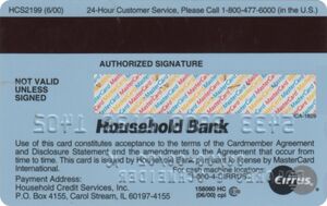 Household Bank - Beneficial