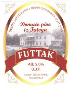 Drink Label: Futtak domaće pivo (Futtak Brewery, SerbiaCol:RS-BEER-000569