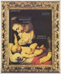 Madonna, painting by Peter Paul Rubens